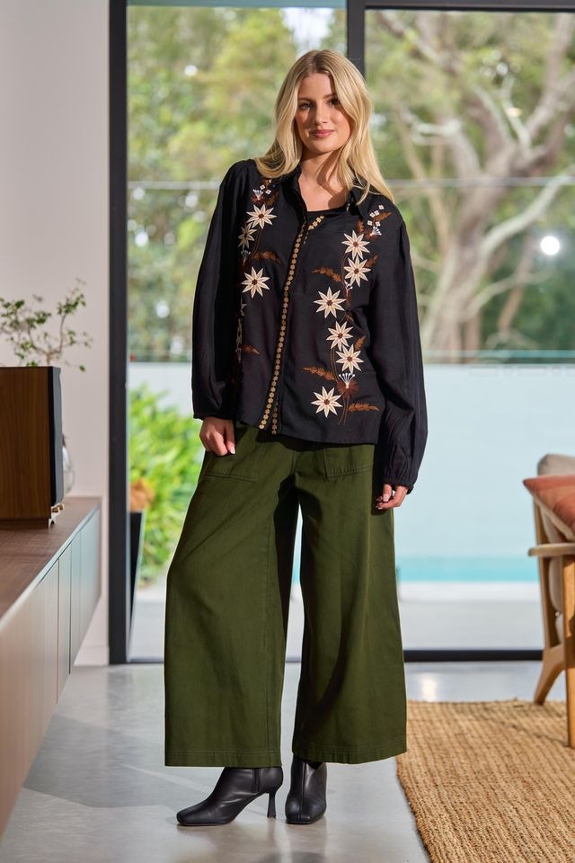 Mason Shirt | Earthy Flower
