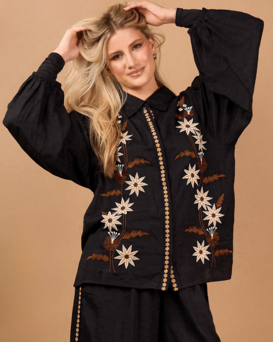 Mason Shirt | Earthy Flower