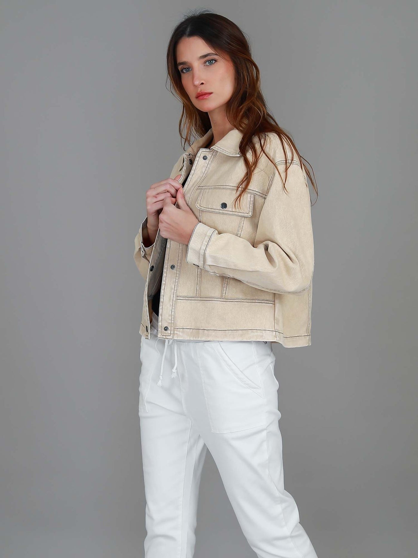 Richmond Chino Jacket | Sandy