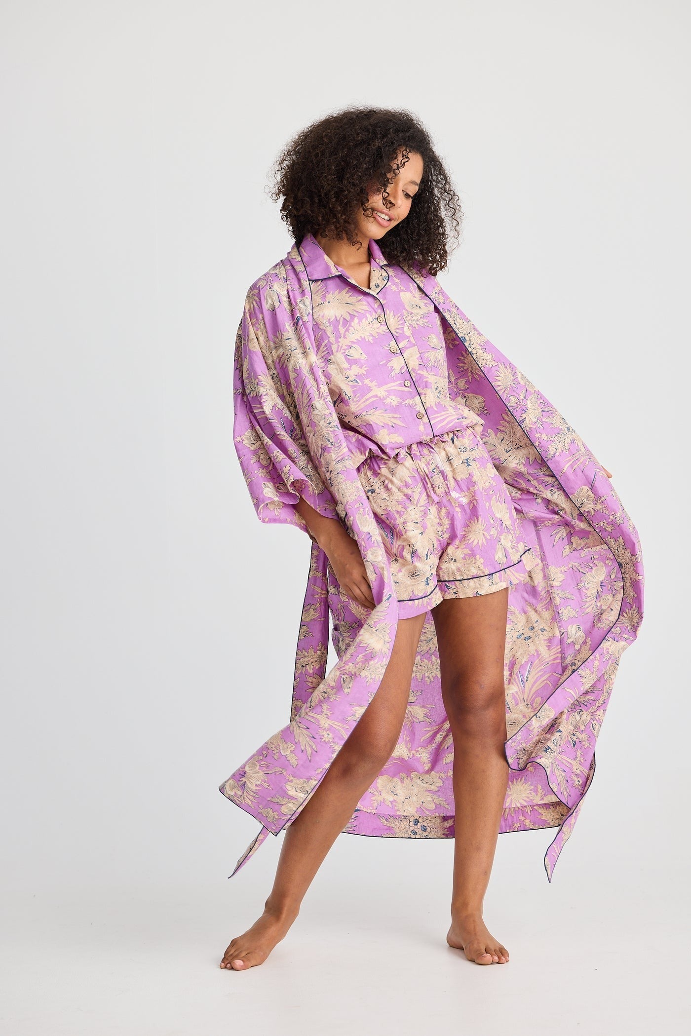 Namaste Robe | Purple Haveli