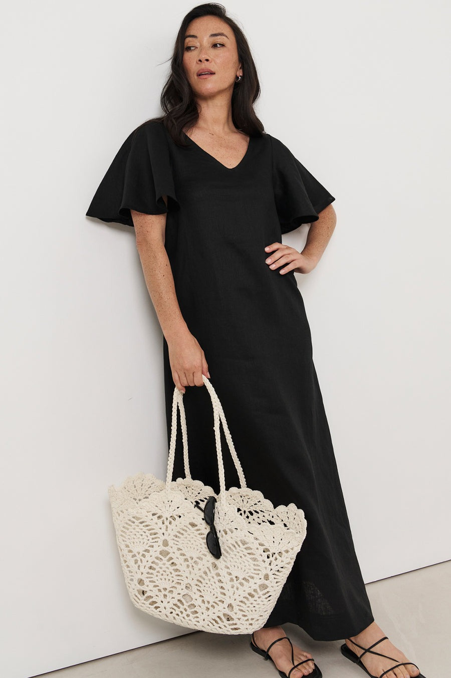 Patterned Weave Basket Totes
