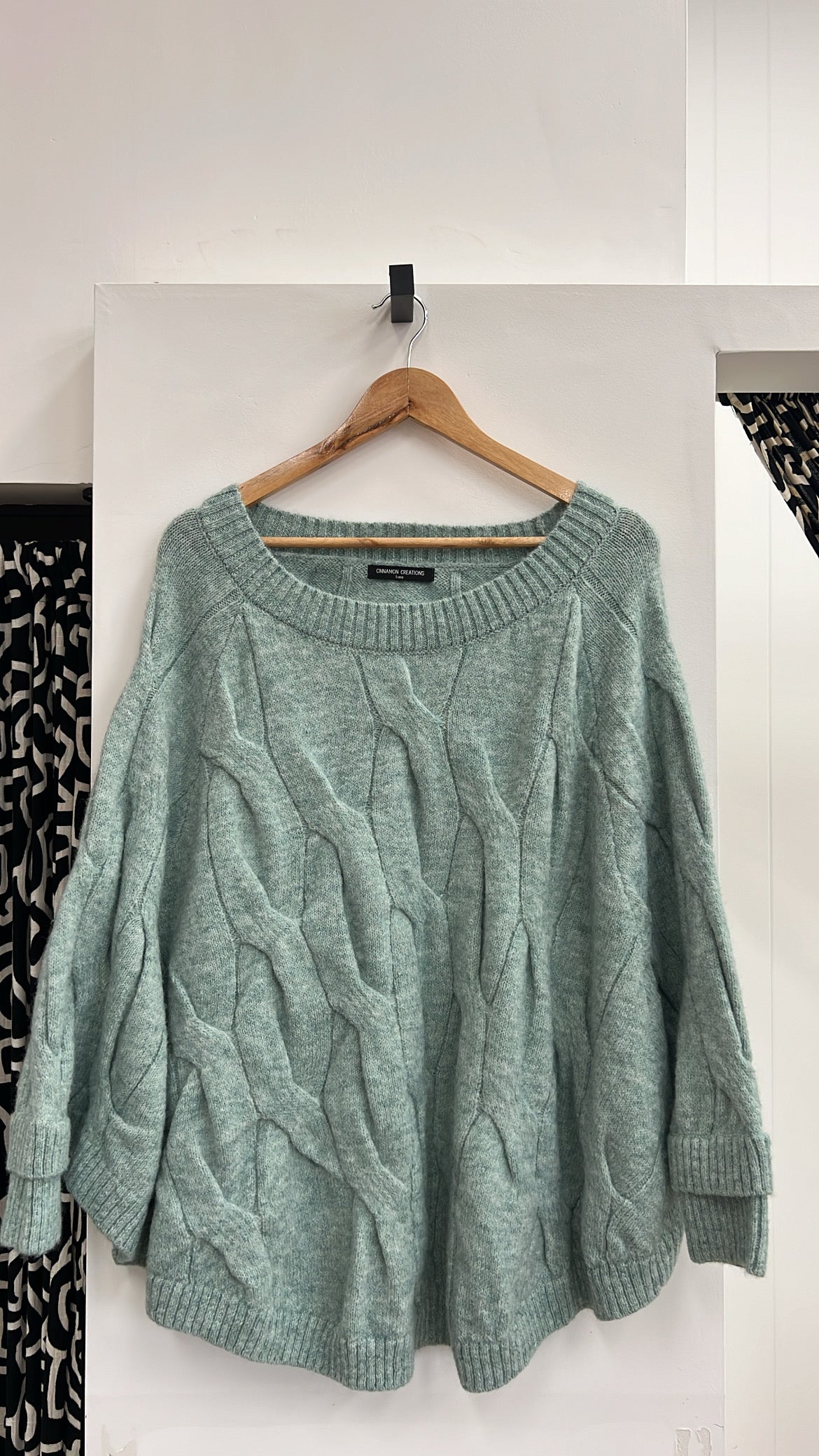 Chunky Oversized Poncho