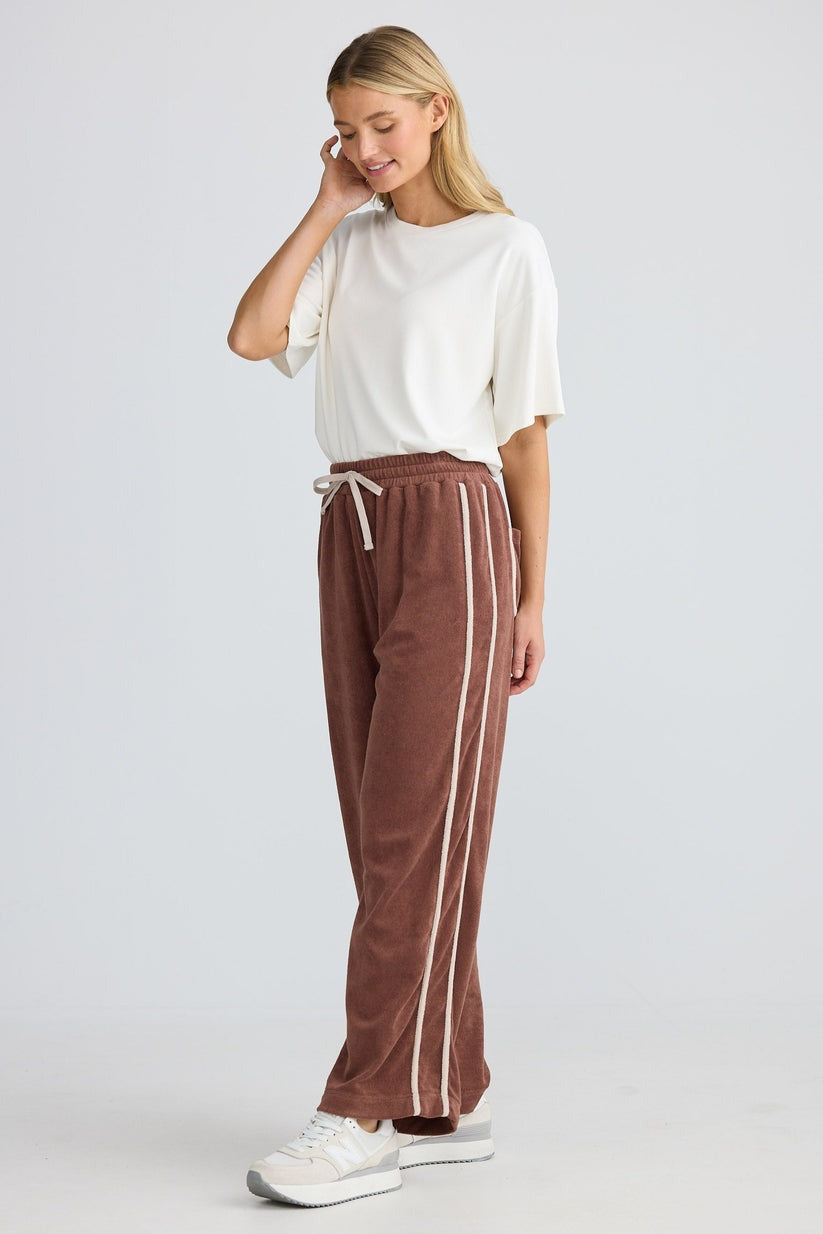 Floor Plan Pants | Coffee