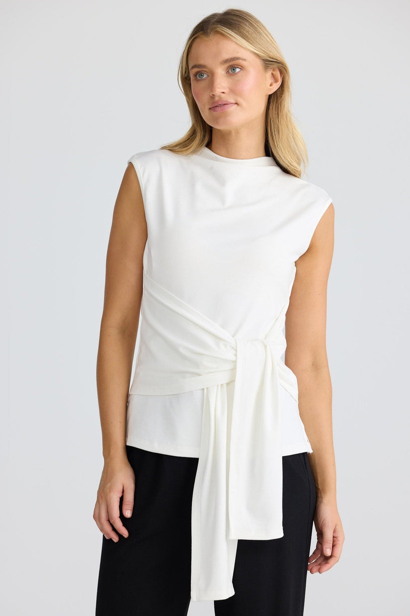 Fast Forward Top | White