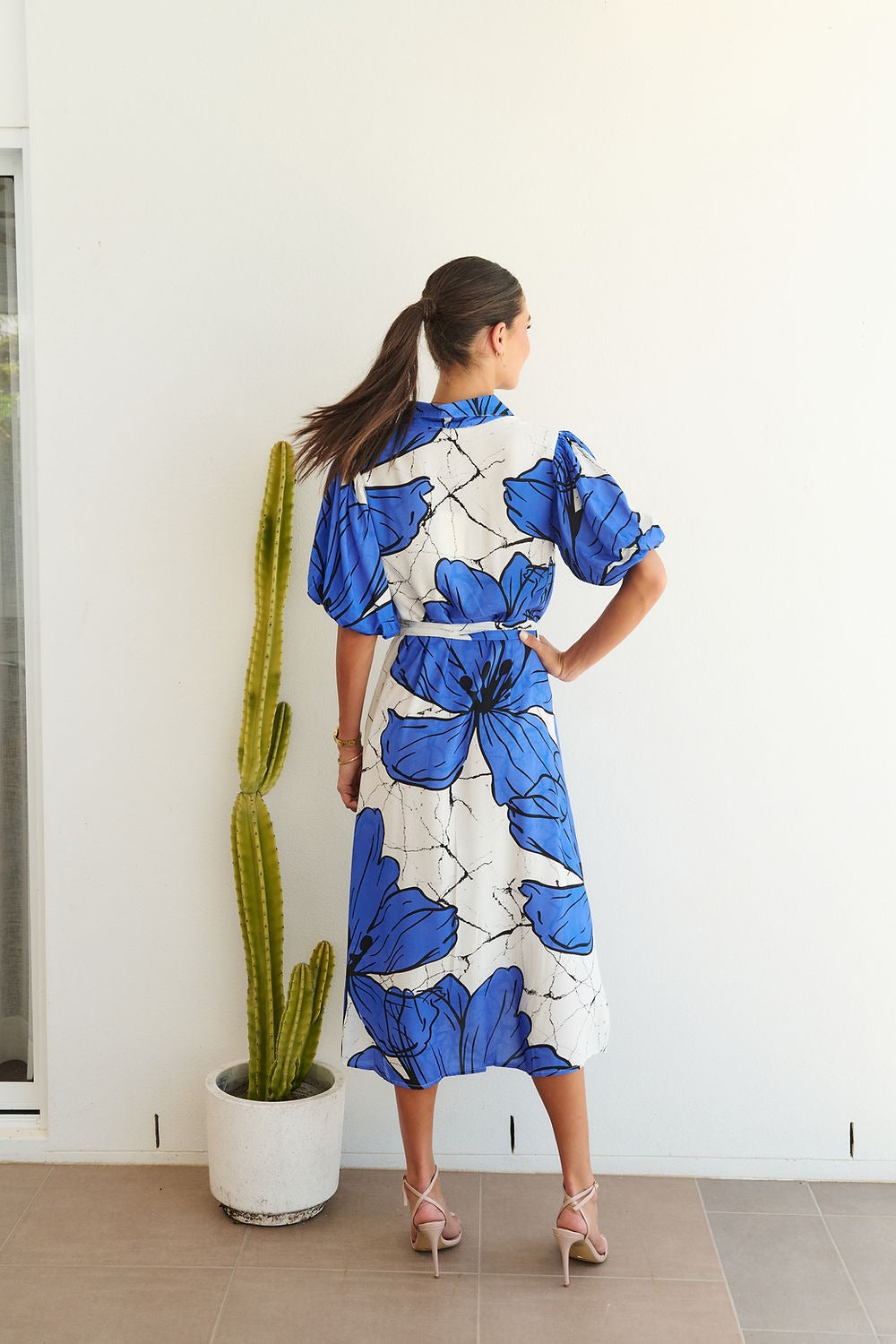 Poppy Dress | Blue Hibiscus