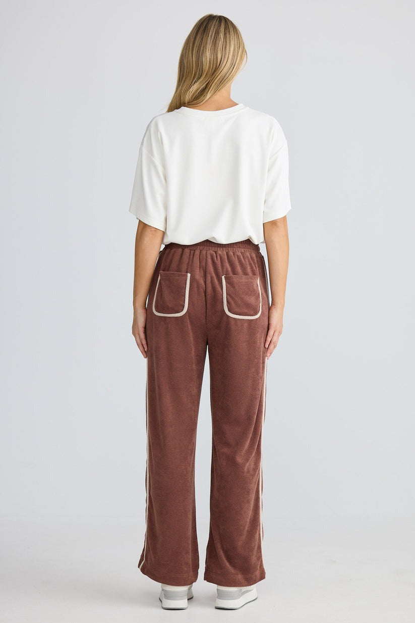 Floor Plan Pants | Coffee