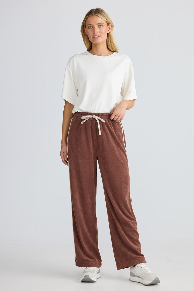 Floor Plan Pants | Coffee