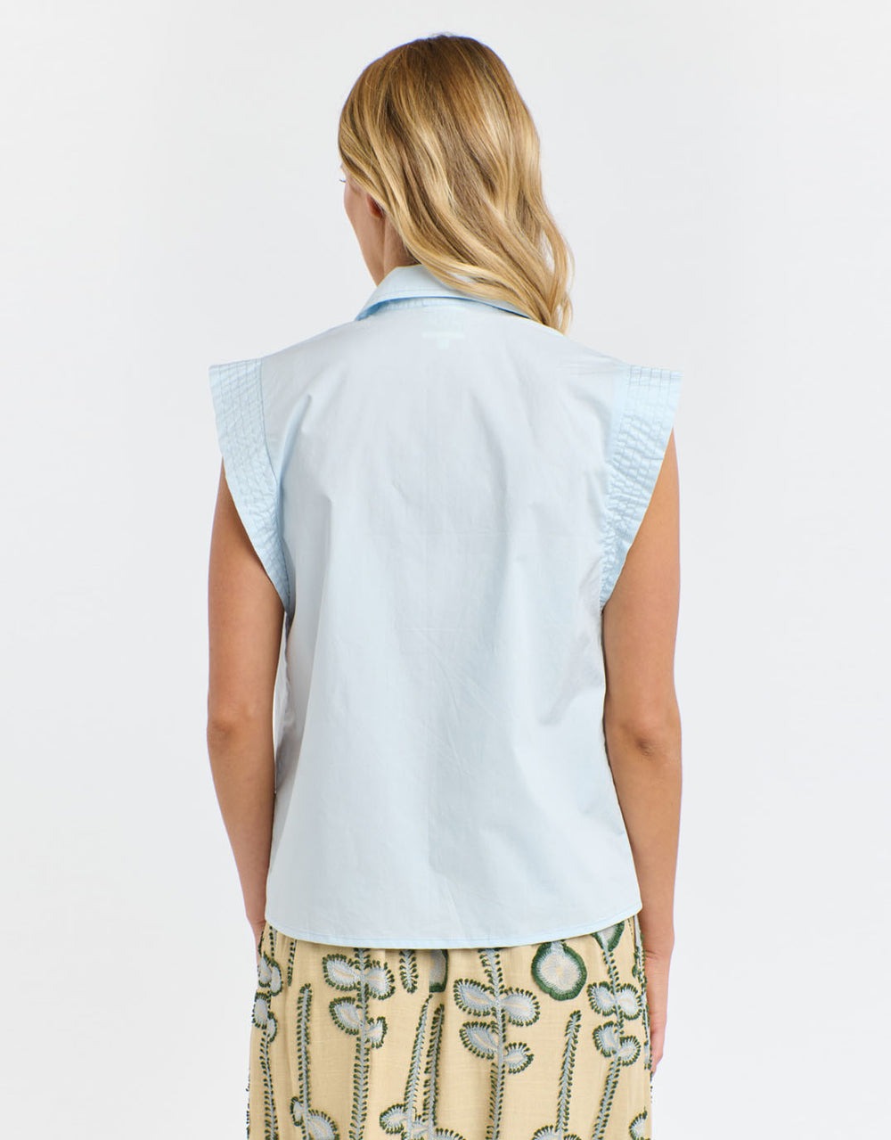 Gigi Shirt | Powder Blue