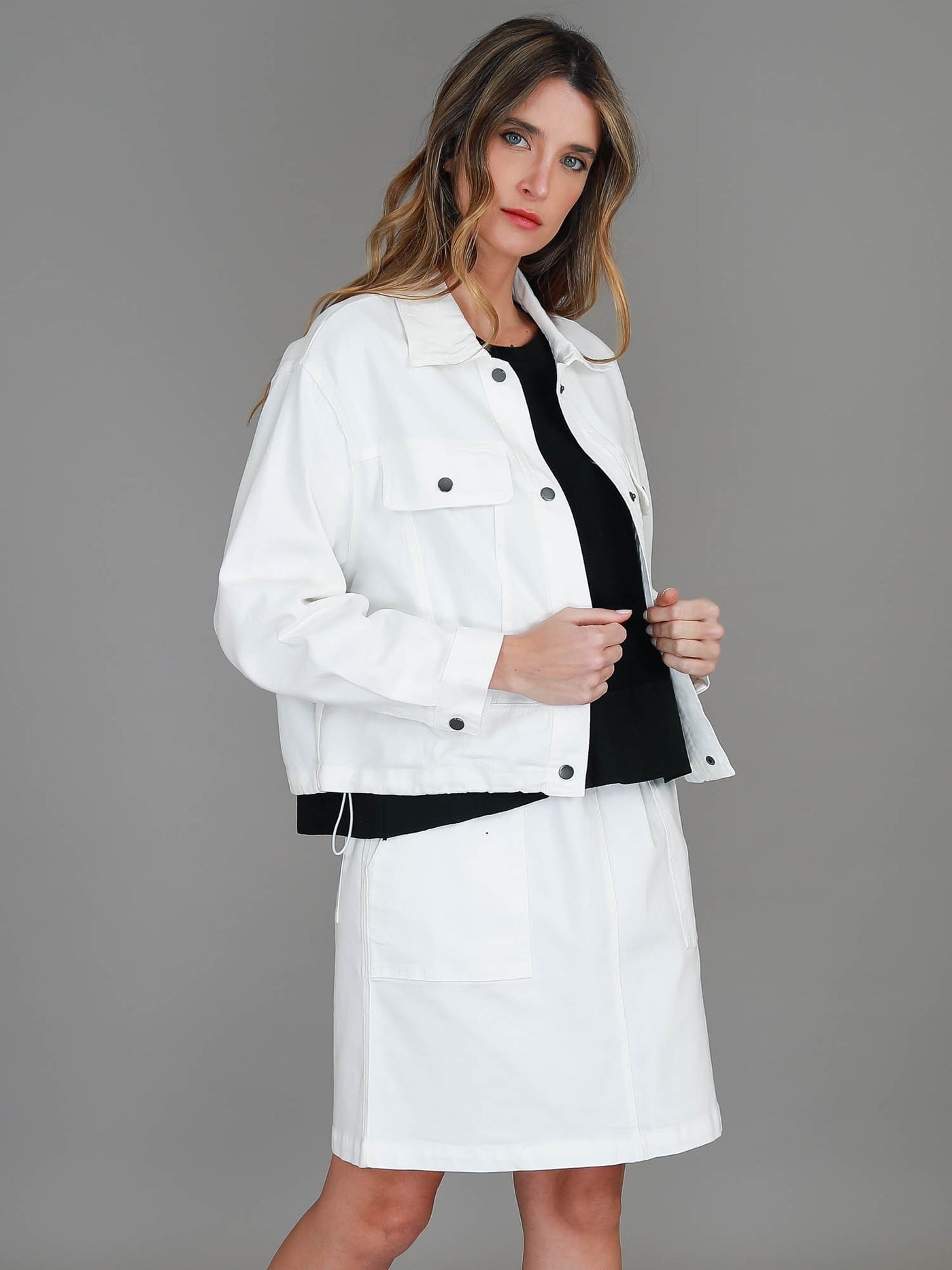 Richmond Chino Jacket | White