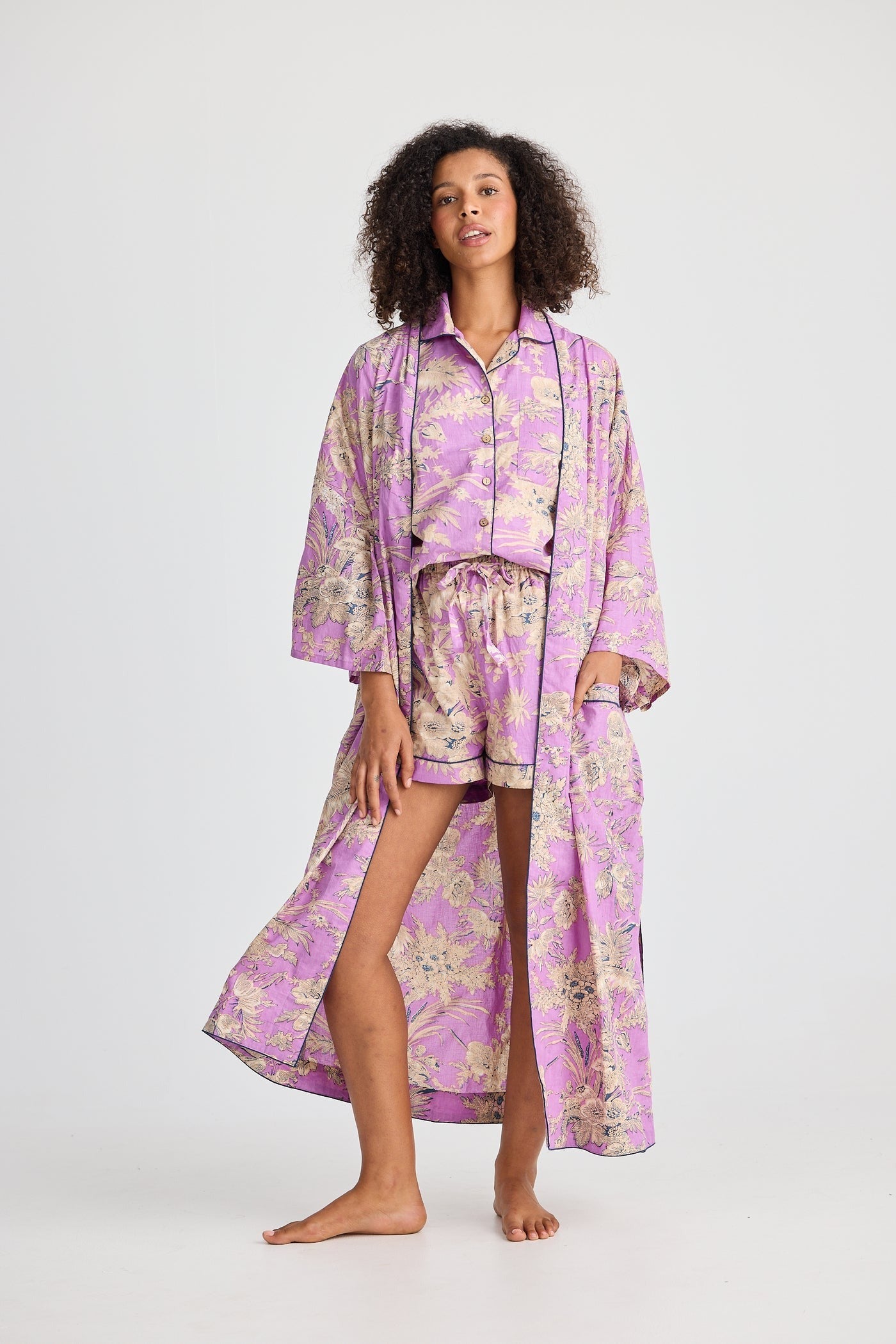 Namaste Robe | Purple Haveli