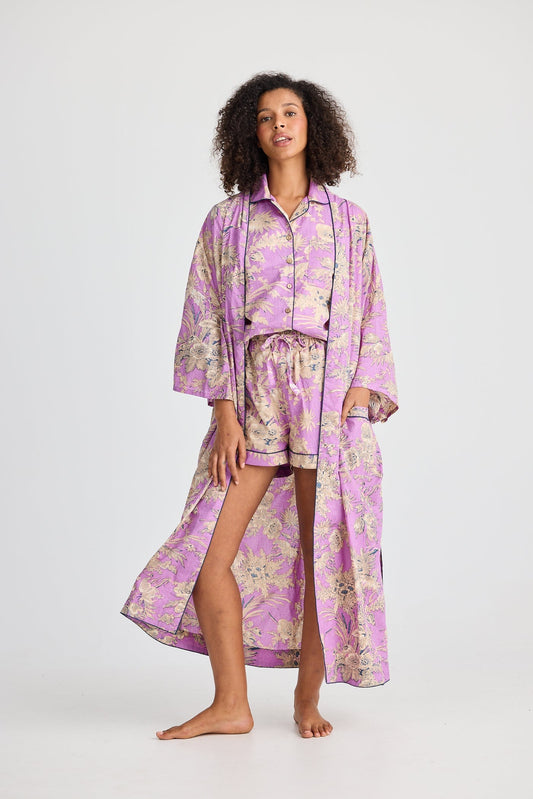 Namaste Robe | Purple Haveli
