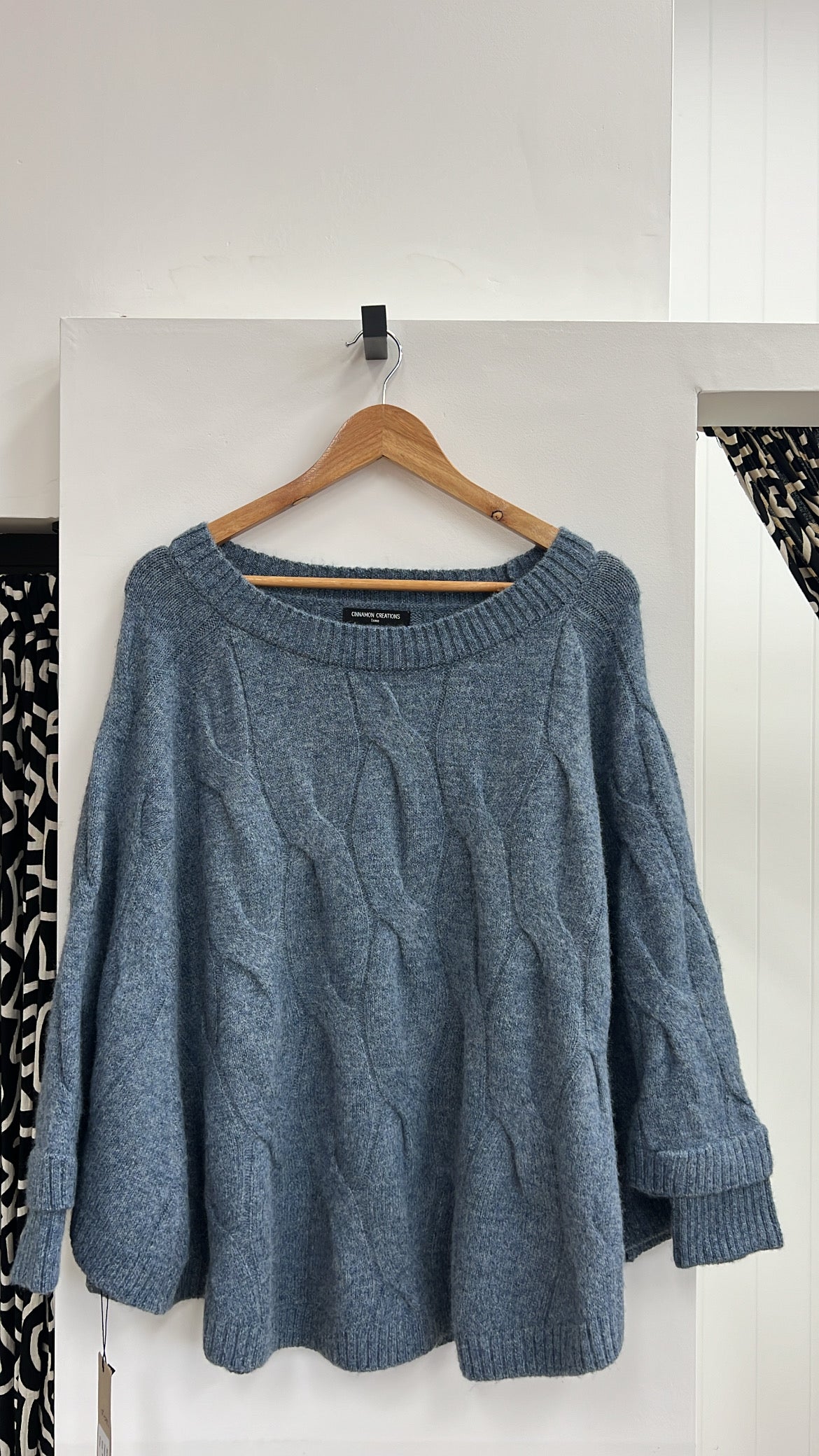 Chunky Oversized Poncho