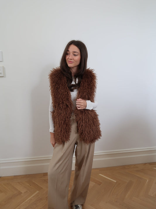 Faux Fur Vest