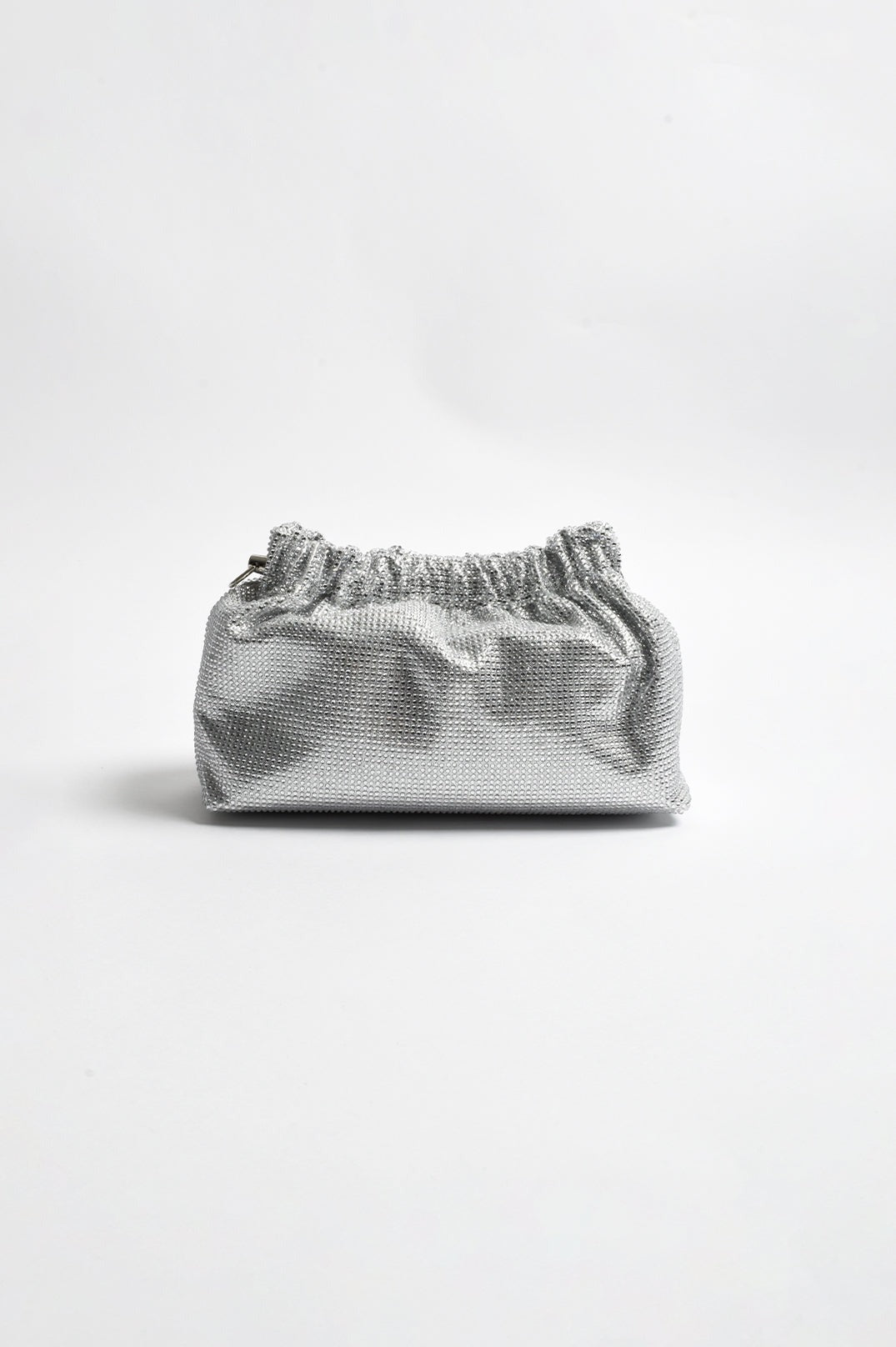 Elena Gathered Diamante Mini Bag