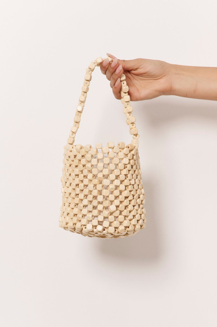 Timber Beads Mini Bucket Bags