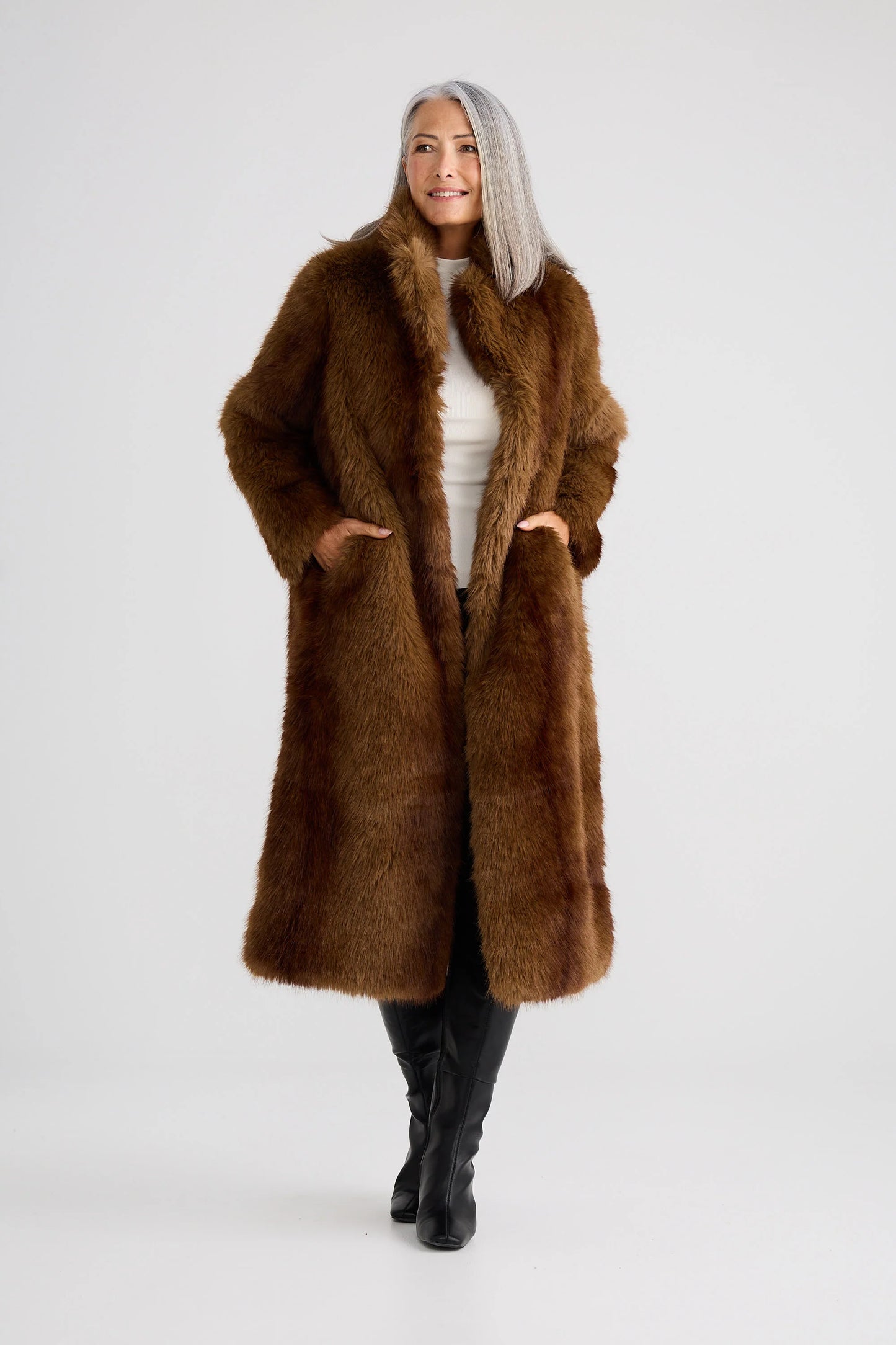 New York Coat | Mink