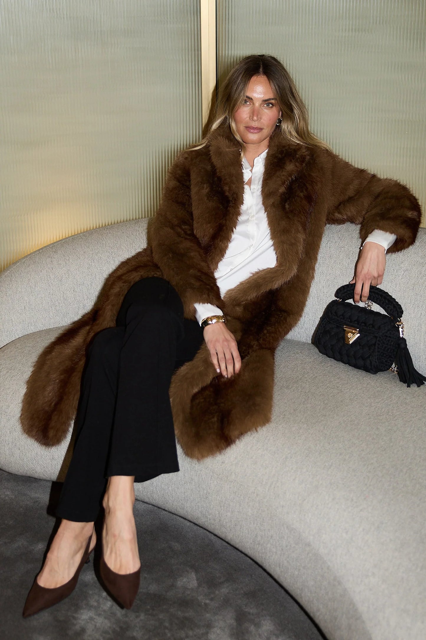 New York Coat | Mink