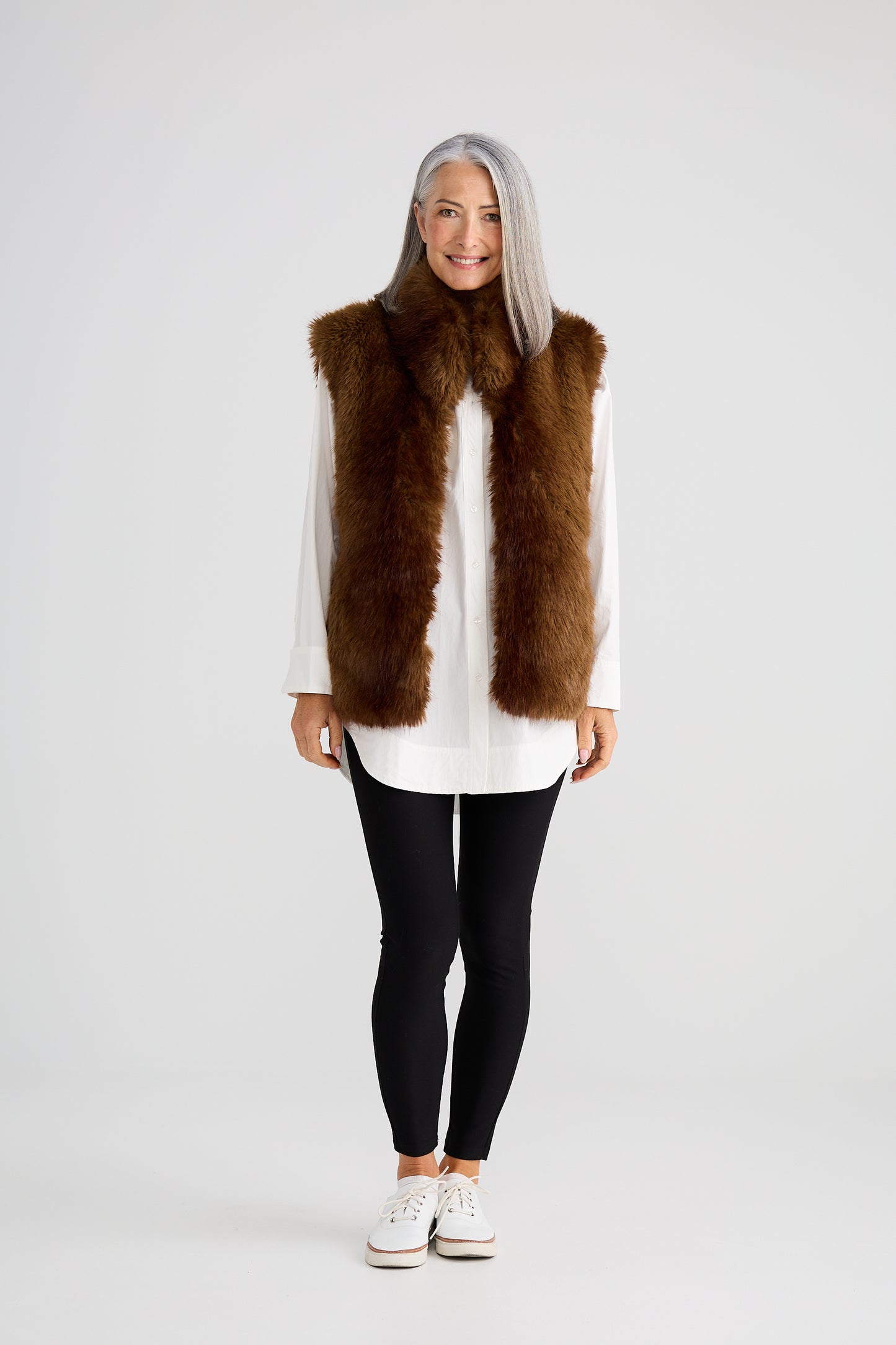 Vivienne Fur Vest | Mink