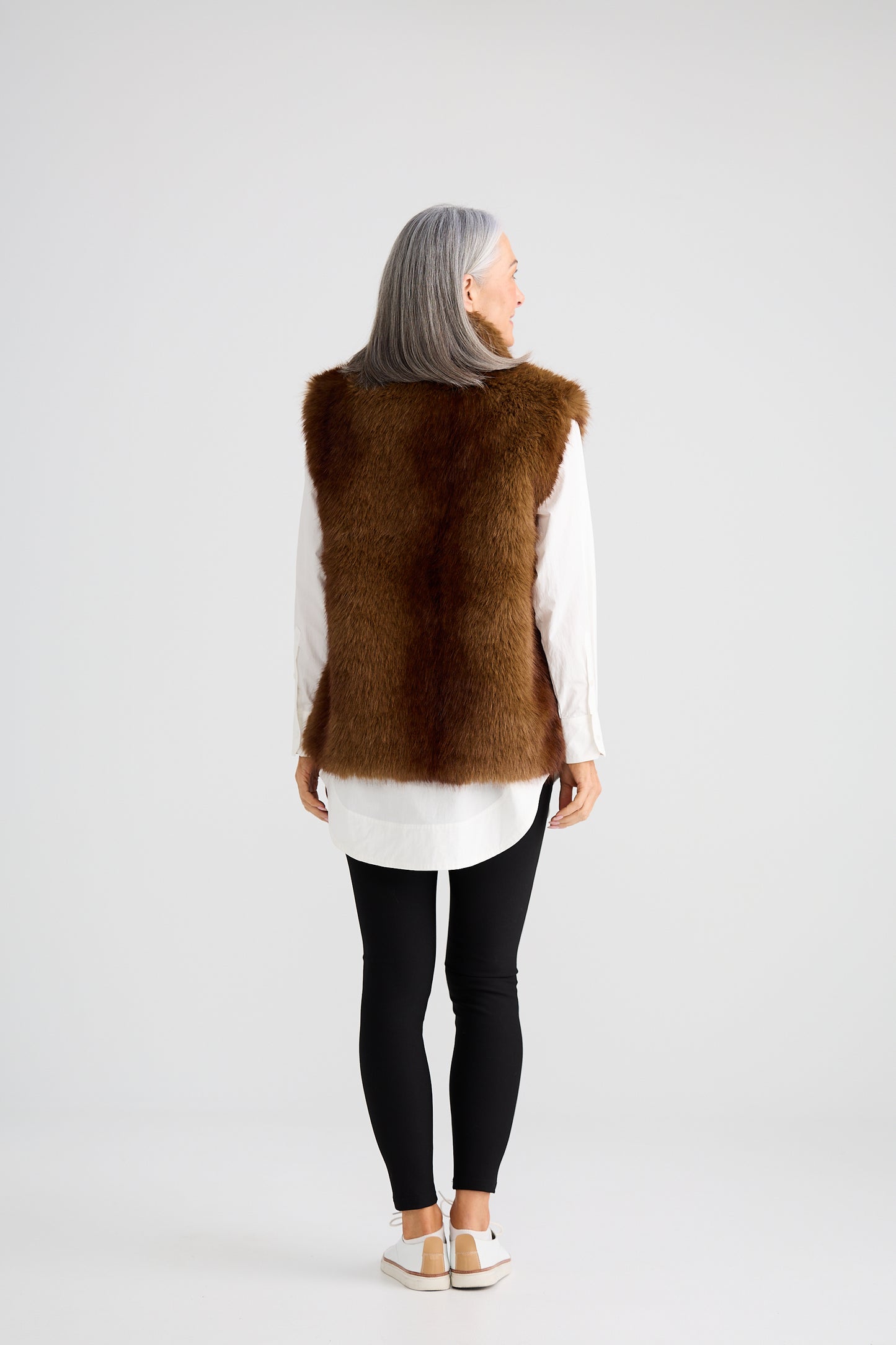 Vivienne Fur Vest | Mink