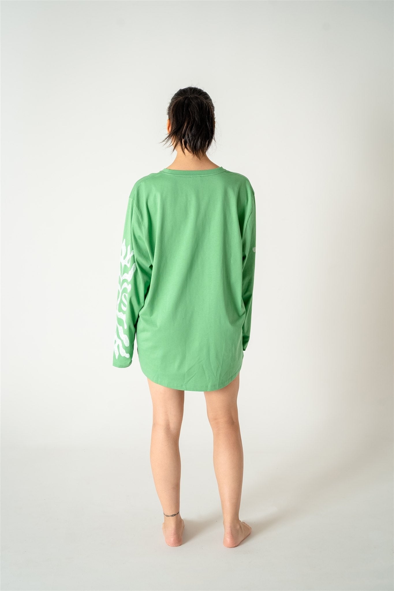 Capri Long Sleeve Printed Tee