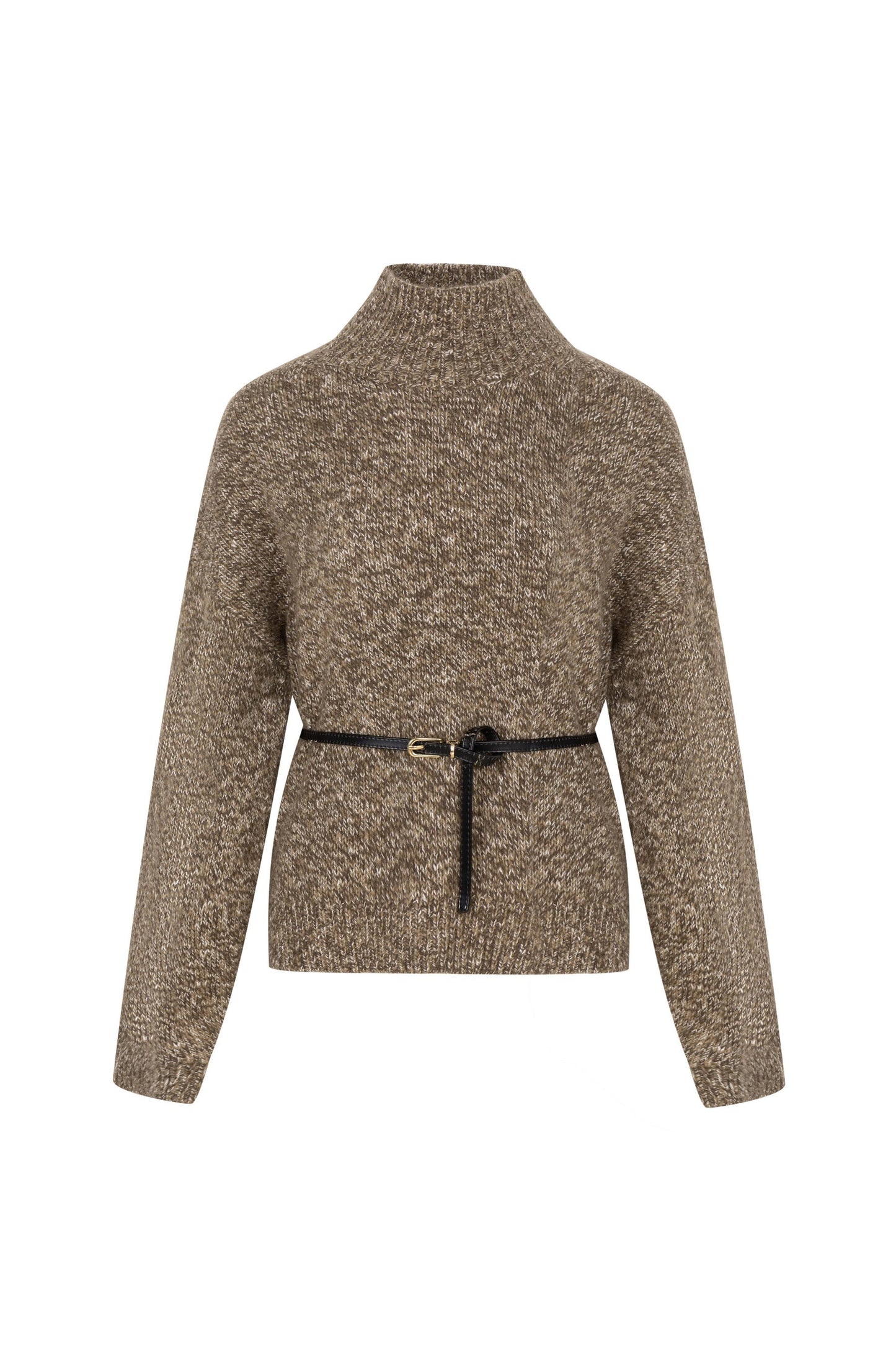 Alida Knit Jumper | Brown
