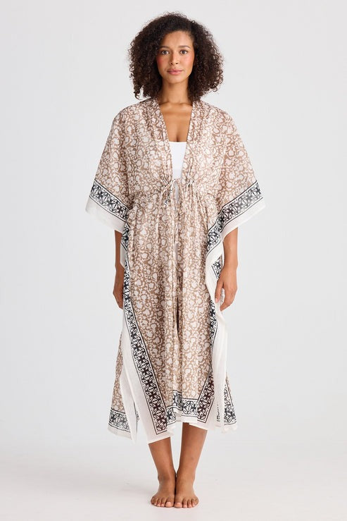 Asta Kaftan | Taupe Inca