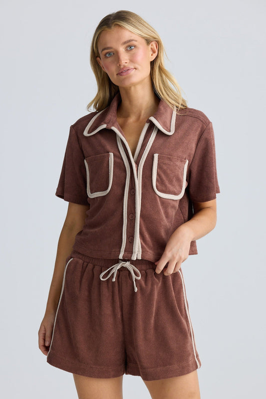 Floor Plan Shirt | Coffee