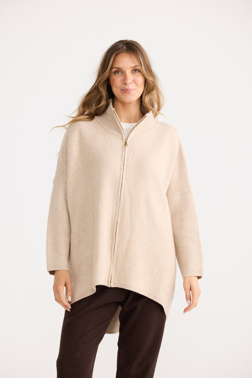 Woodside Poncho | Oat