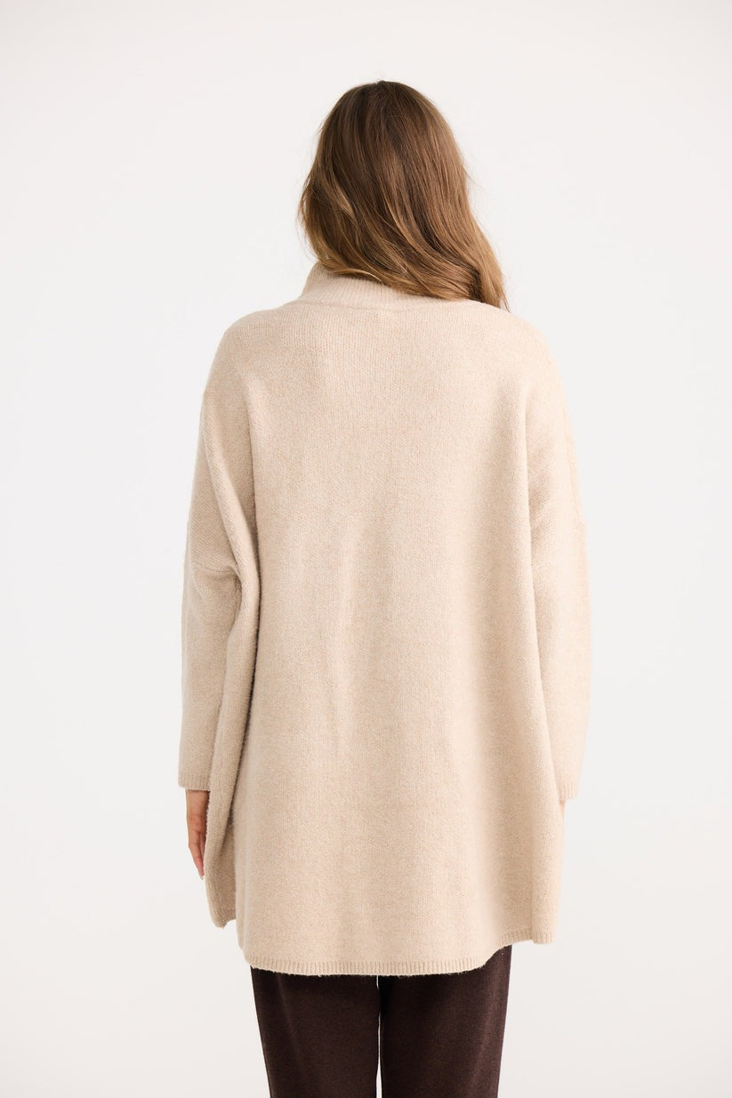 Woodside Poncho | Oat