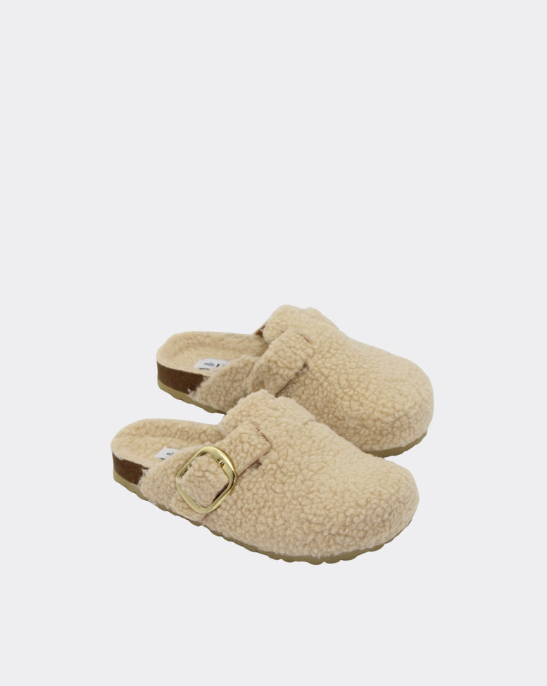 Banff Teddy Mule | Natural