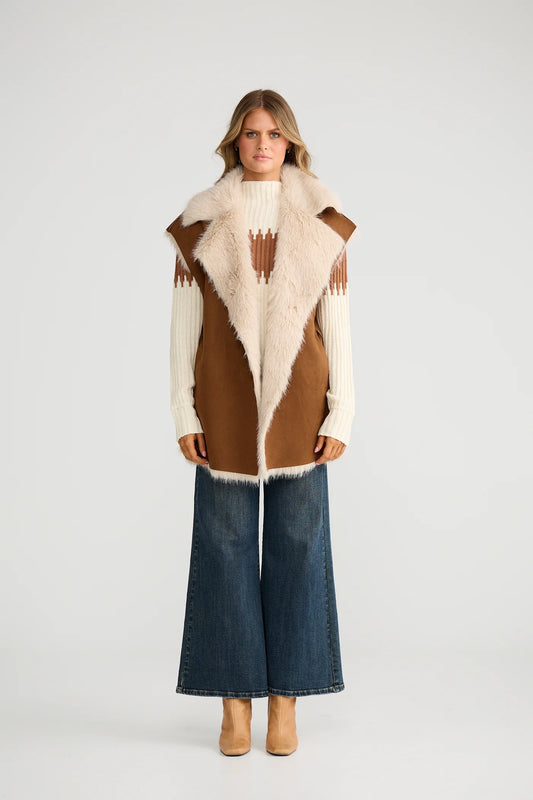 Journey Vest | Dark Tan