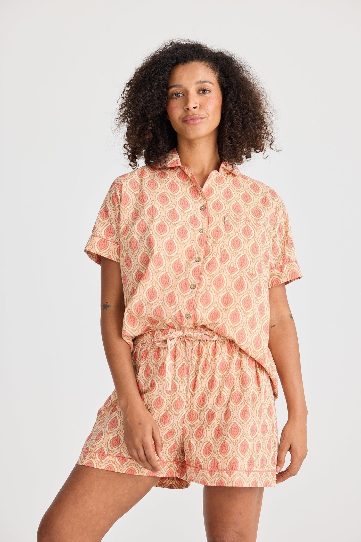 Namaste Pyjama Set | Petals & Haveli