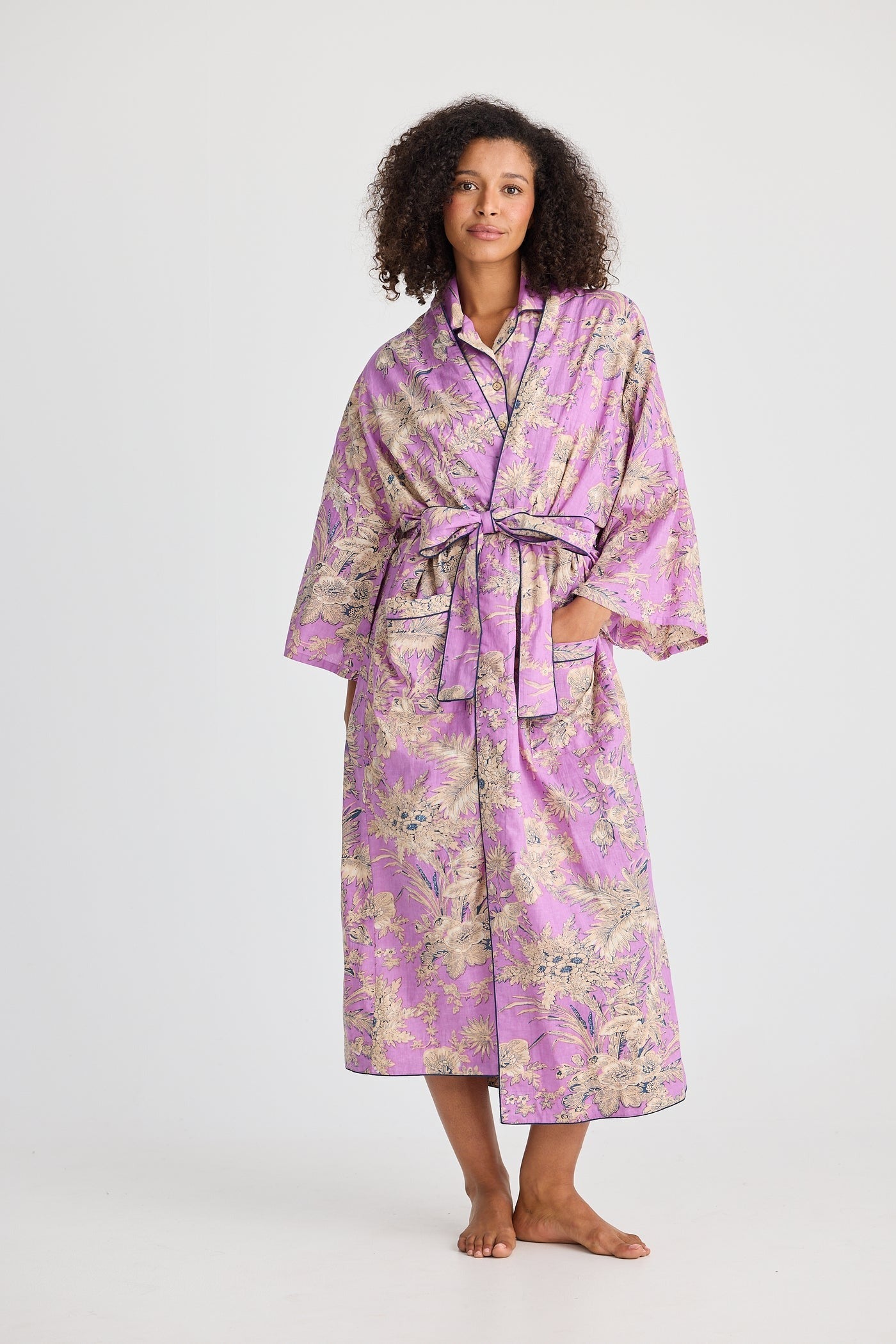 Namaste Robe | Purple Haveli