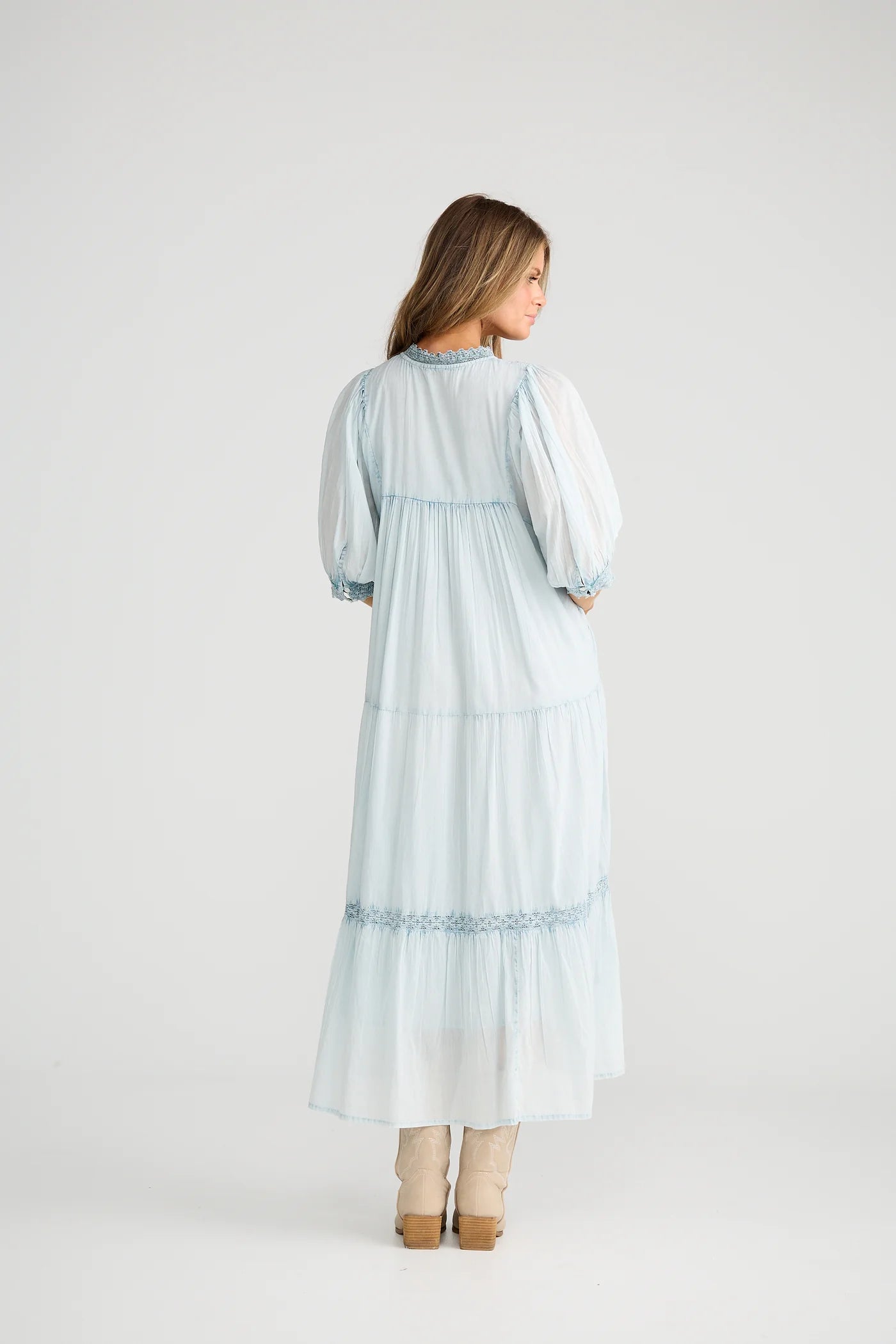 Phoebe Dress | Light Blue
