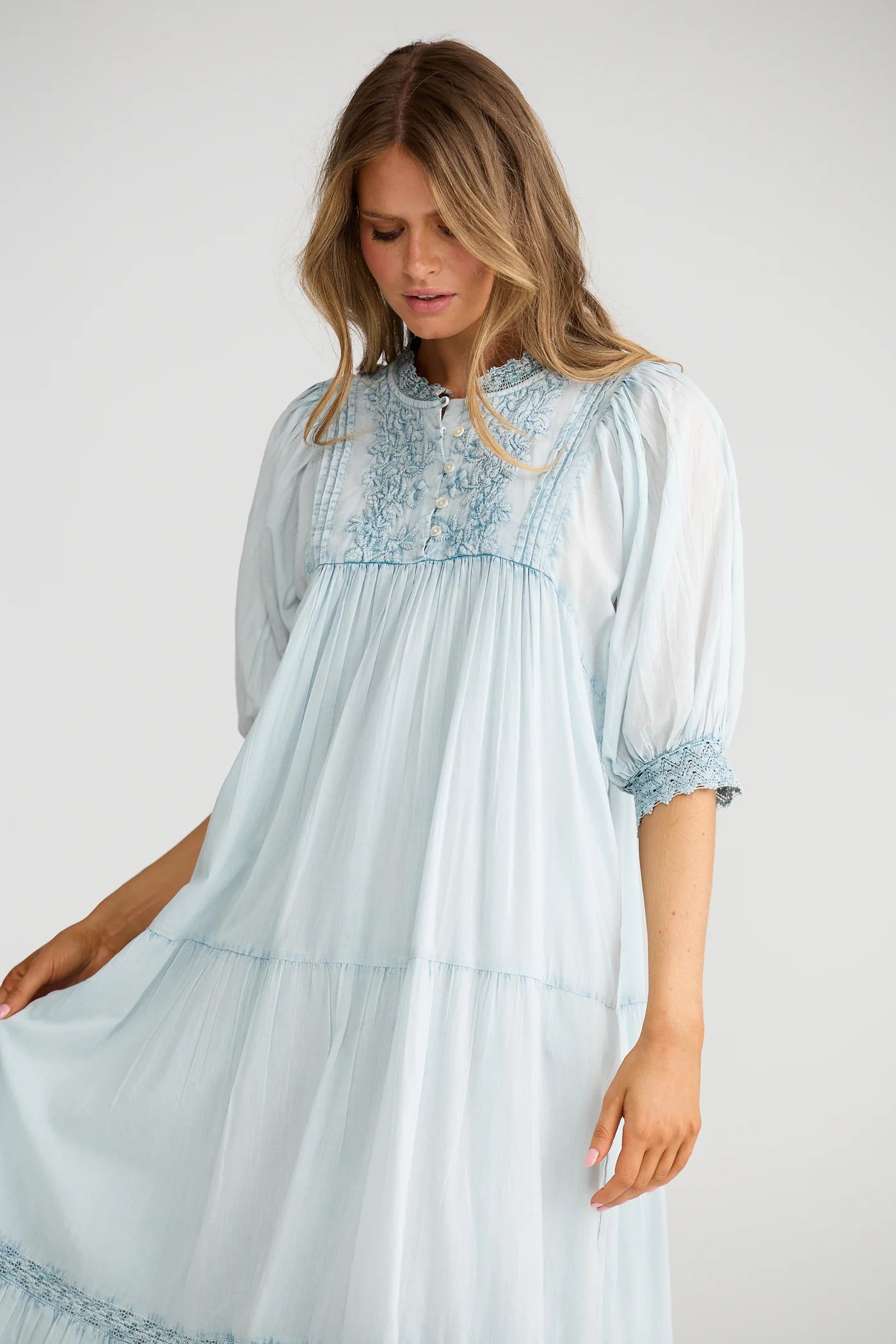 Phoebe Dress | Light Blue
