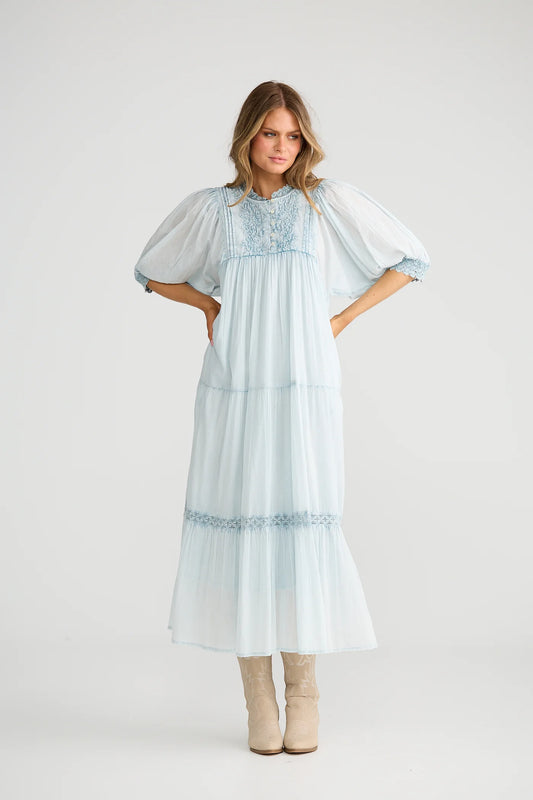 Phoebe Dress | Light Blue