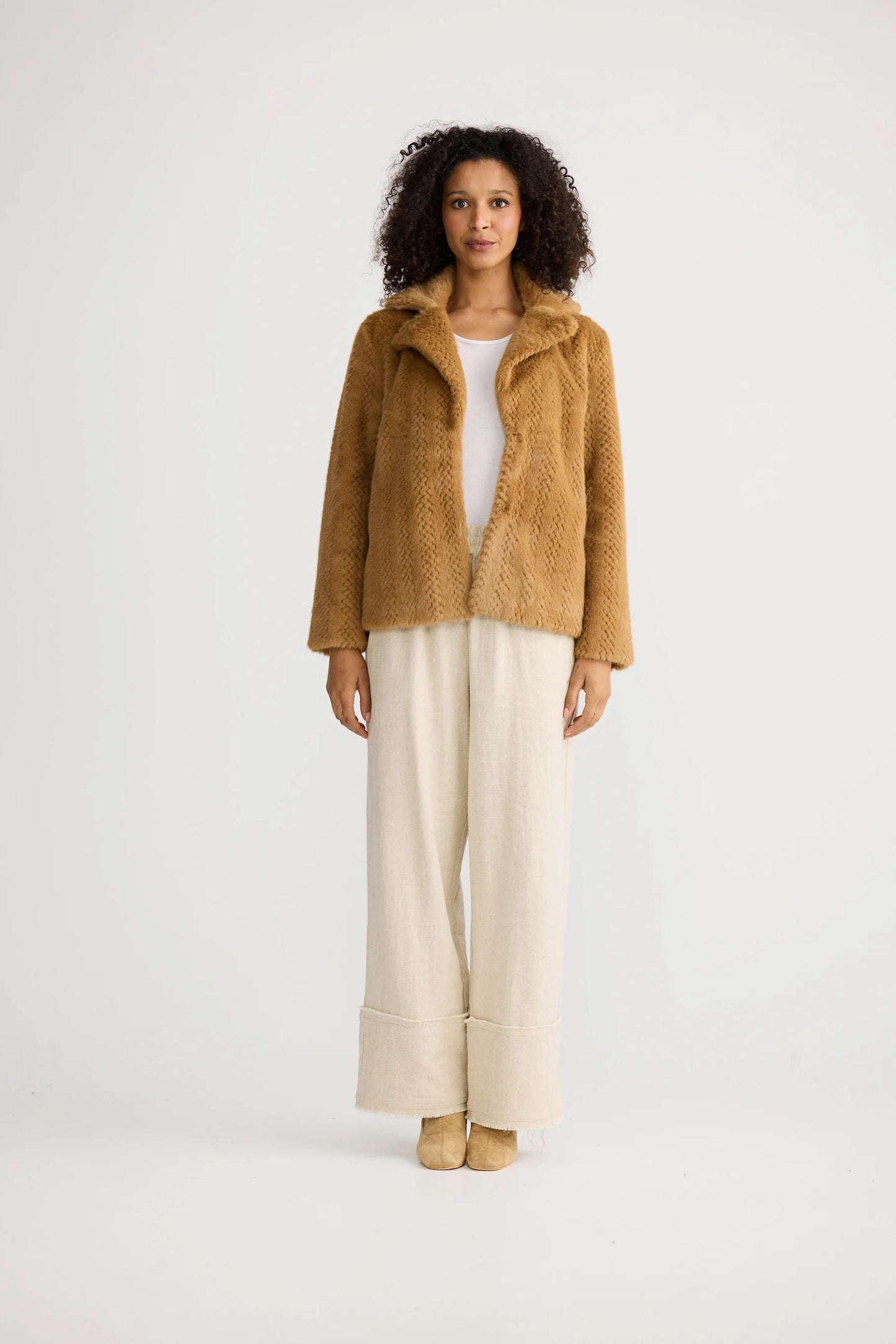 Alejandra Jacket | Camel