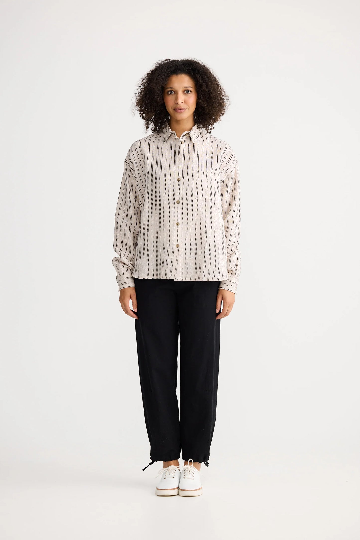 Morgan Shirt | Natural Stitch