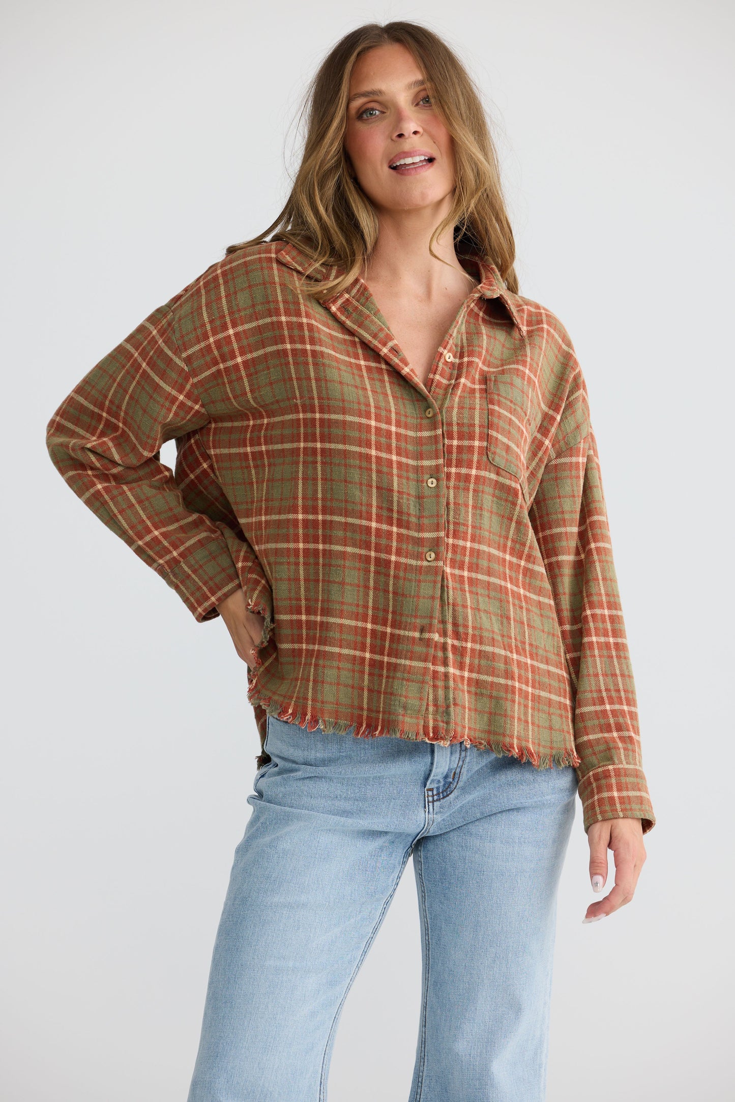Daytona Shirt | Rust Check