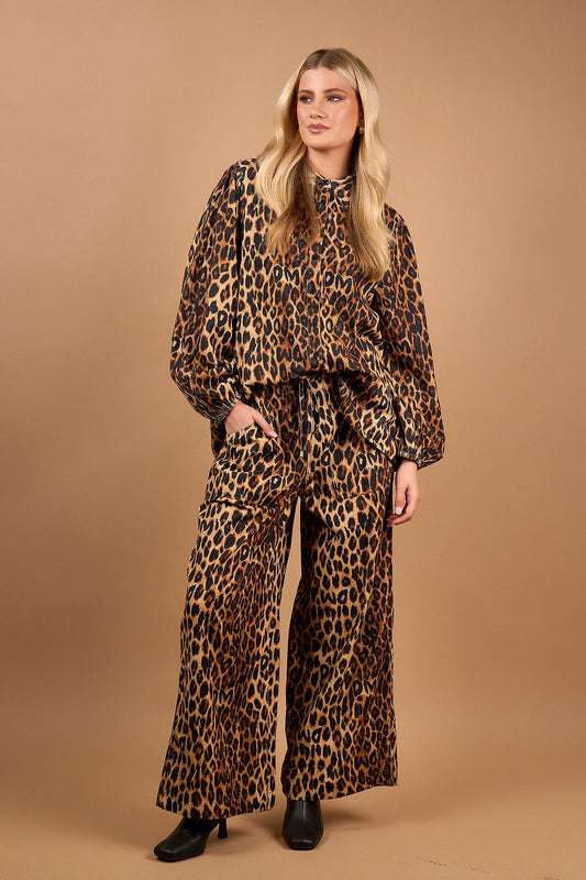 Macy Shirt | Leopard Cord