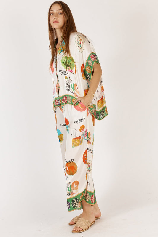 Down Under Pant | White