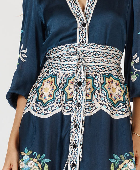 Garcia Maxi Dress | Navy