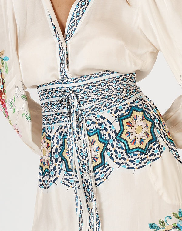Garcia Maxi Dress | Cream