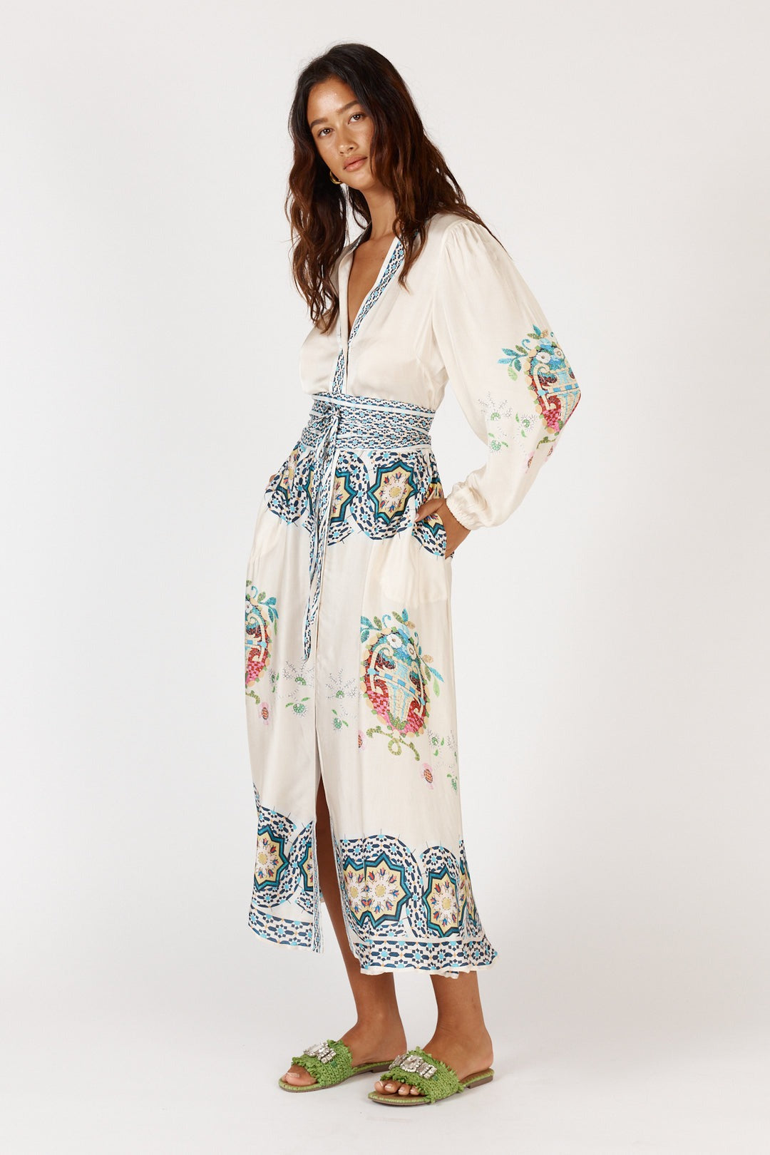 Garcia Maxi Dress | Cream