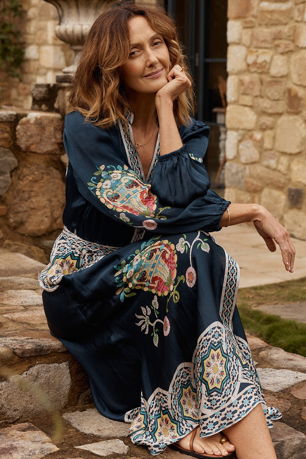 Garcia Maxi Dress | Navy