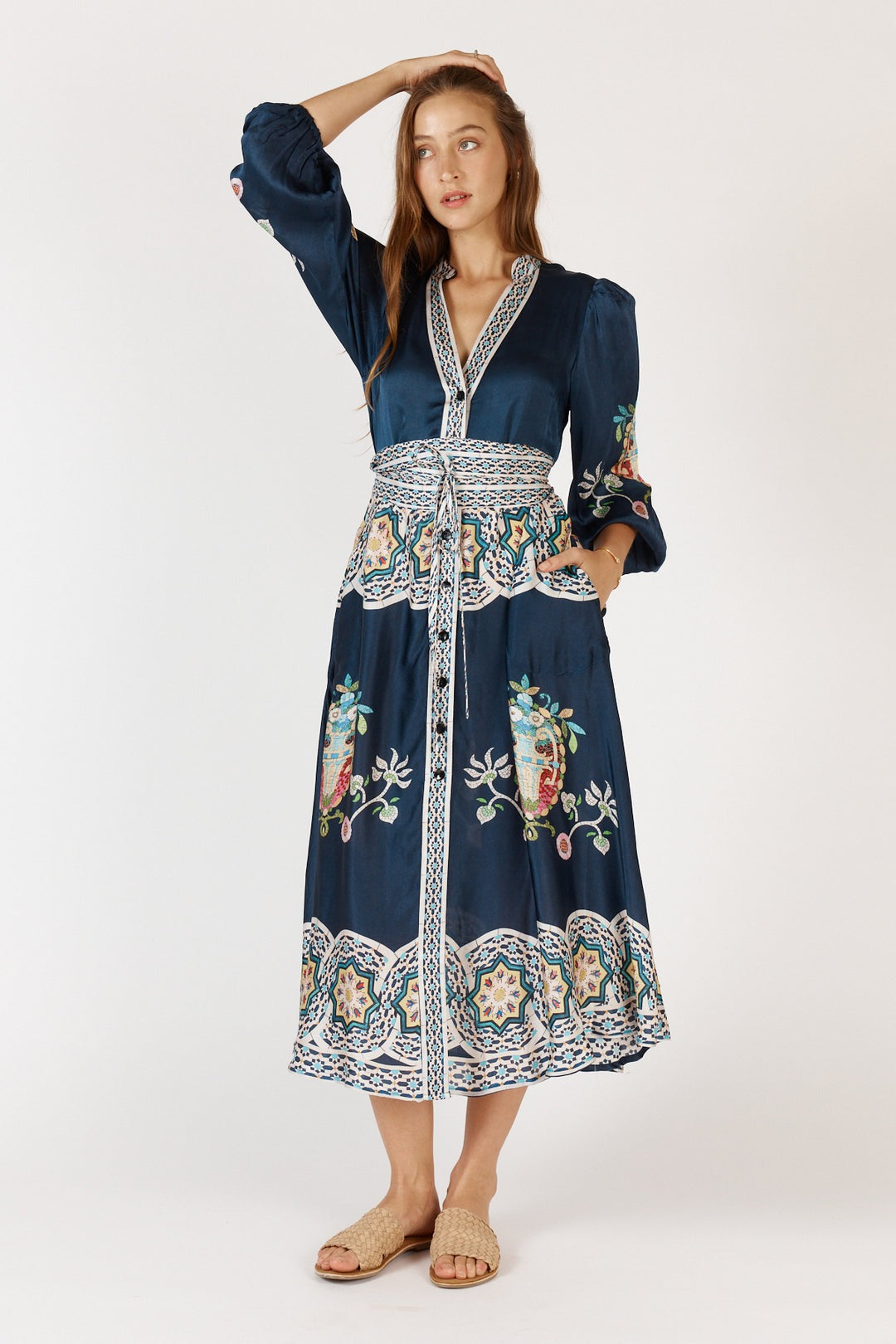 Garcia Maxi Dress | Navy