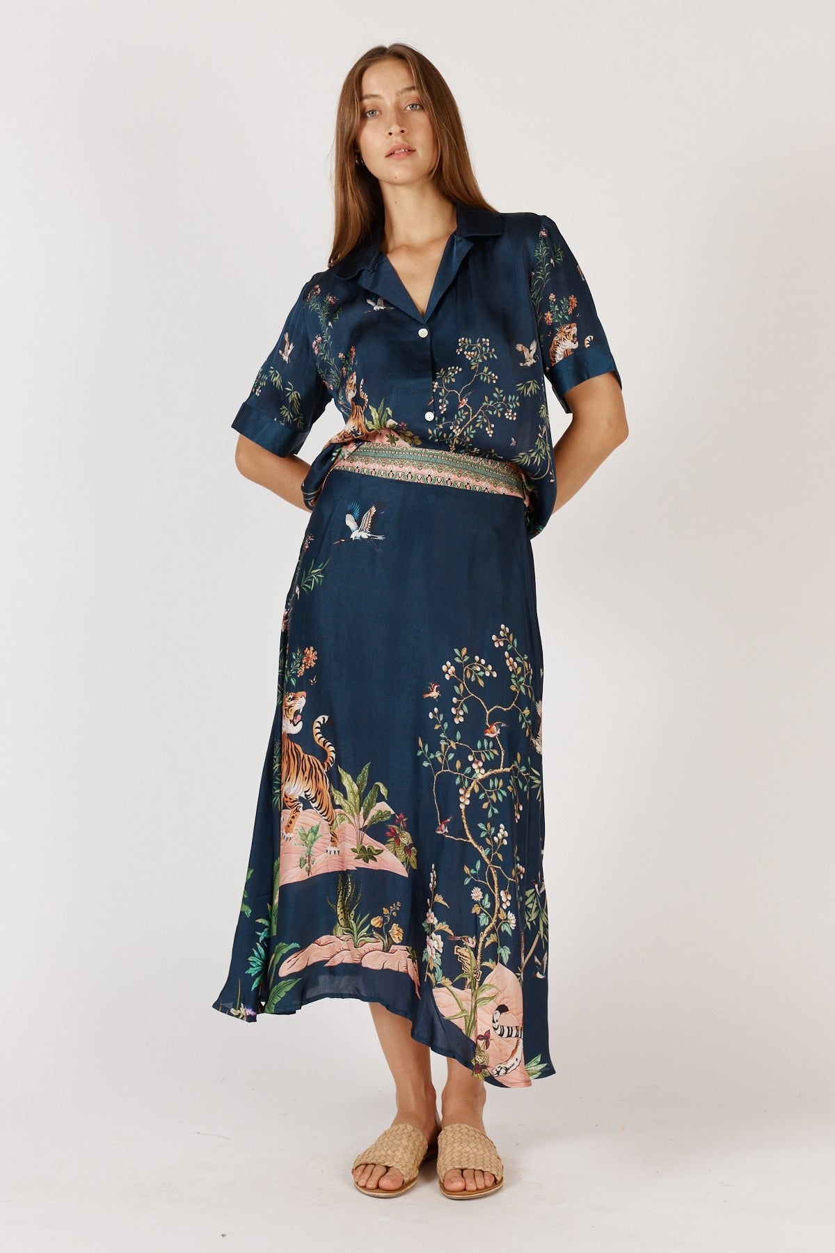 Machali Skirt | Navy