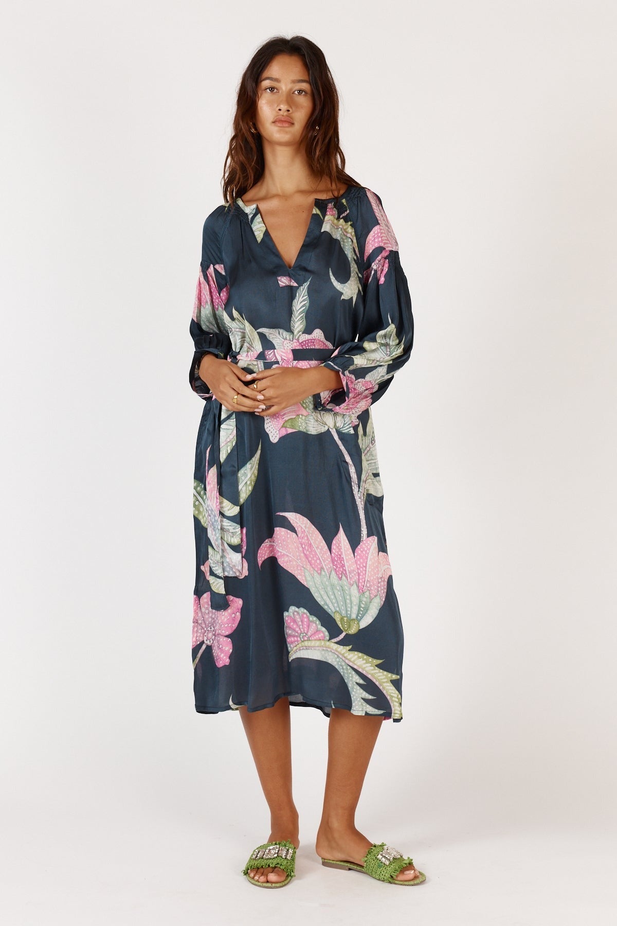 Ubud Maxi Dress | Navy