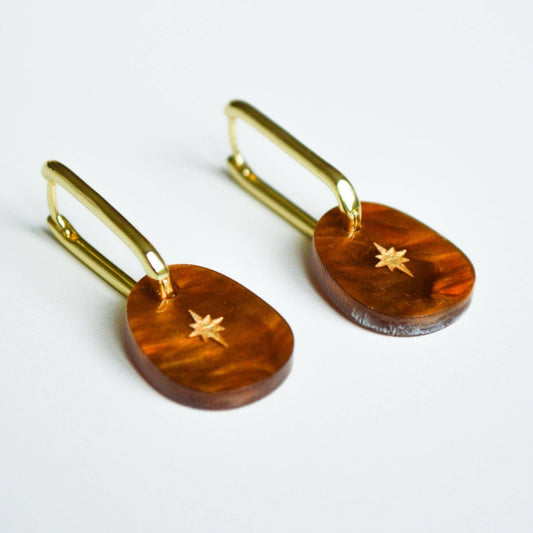 Starlight Earrings | Amber