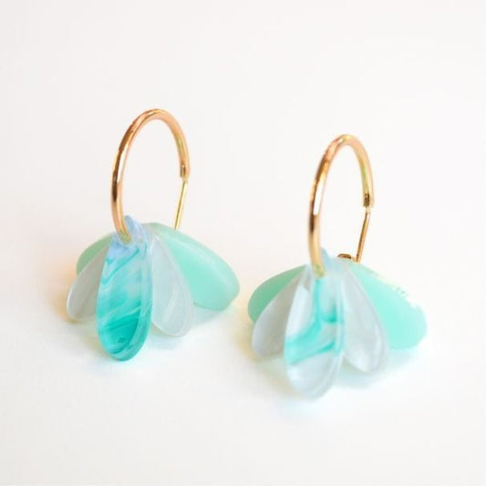 Happy Hour Earrings | Aqua